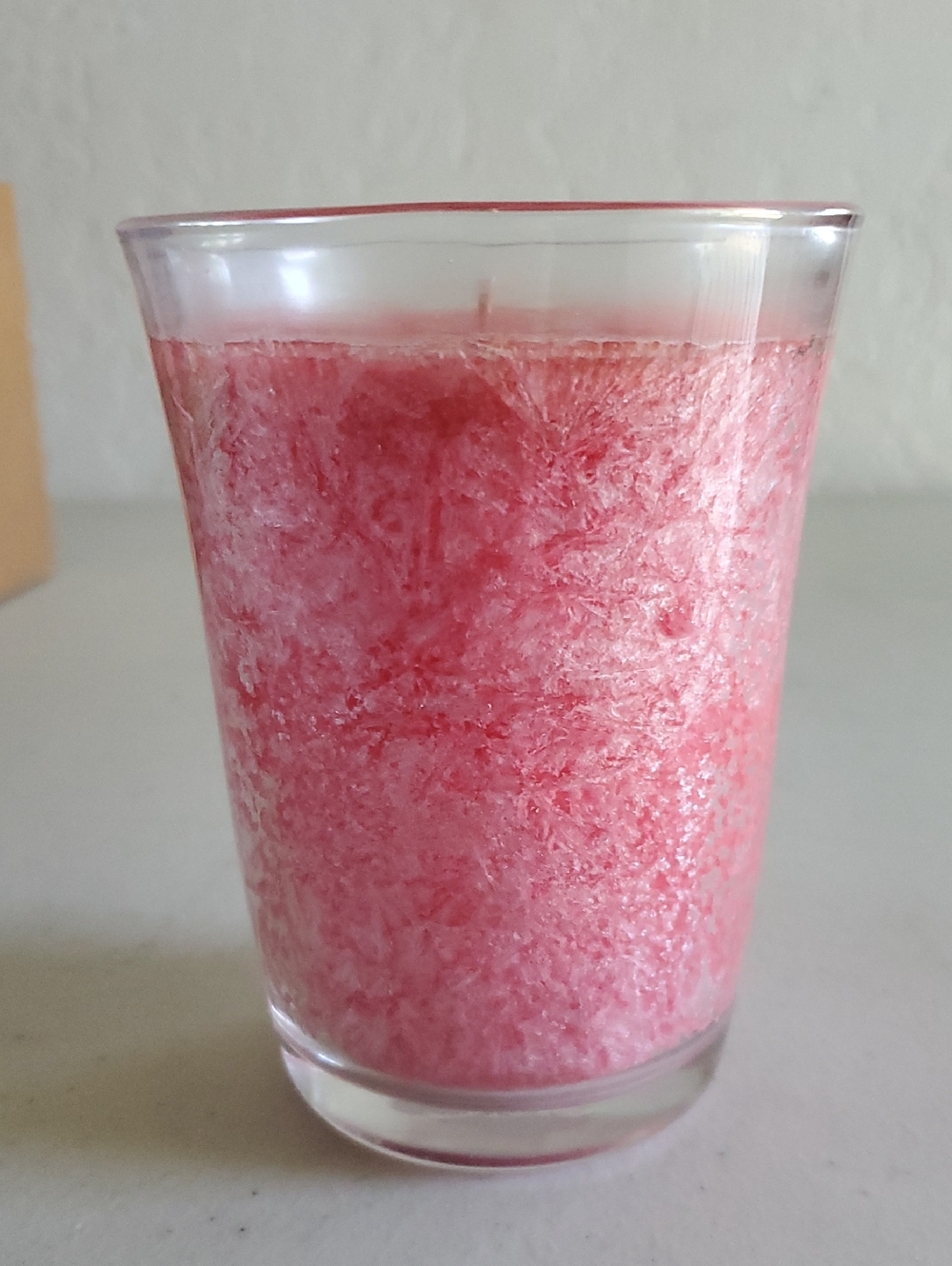 Raspberry Lemonade Palm Candle New Clean Burning cotton wick Celebrating Home